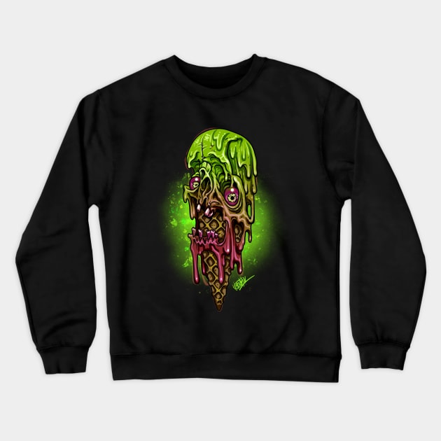 iscream Crewneck Sweatshirt by creepyjason